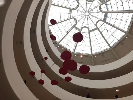 Learning about Shapes at the Guggenheim in NYC