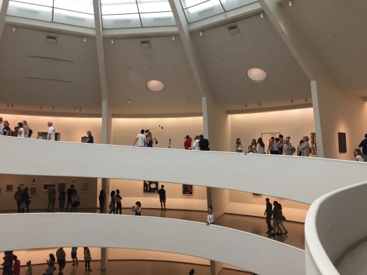 Learning about Shapes at the Guggenheim in NYC