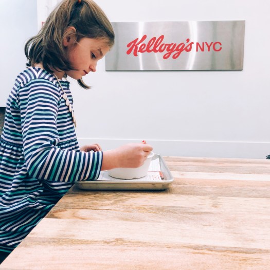 Kellogg's NYC kid friendly and allergy friendly restaurant