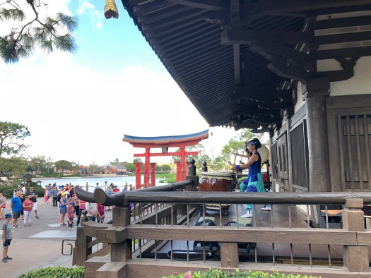 Taiko Drummers at Epcot