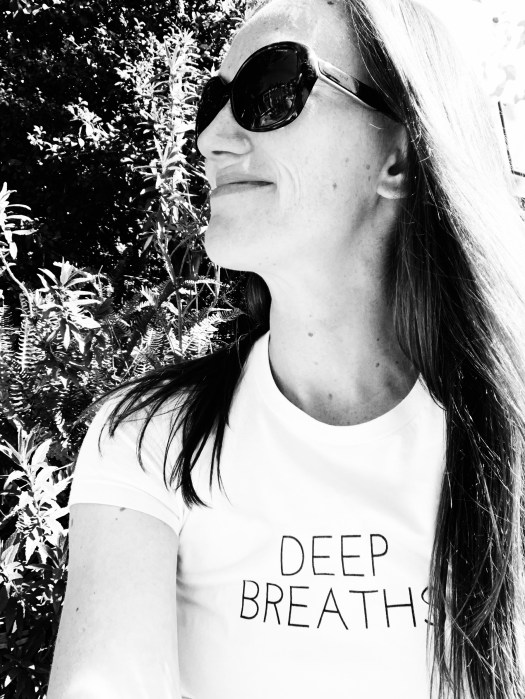 DEEP BREATHS tshirt. Spread awareness about Cystic Fibrosis with one of 3 simple tshirt designs