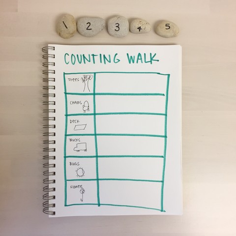 Counting Walk for Preschoolers