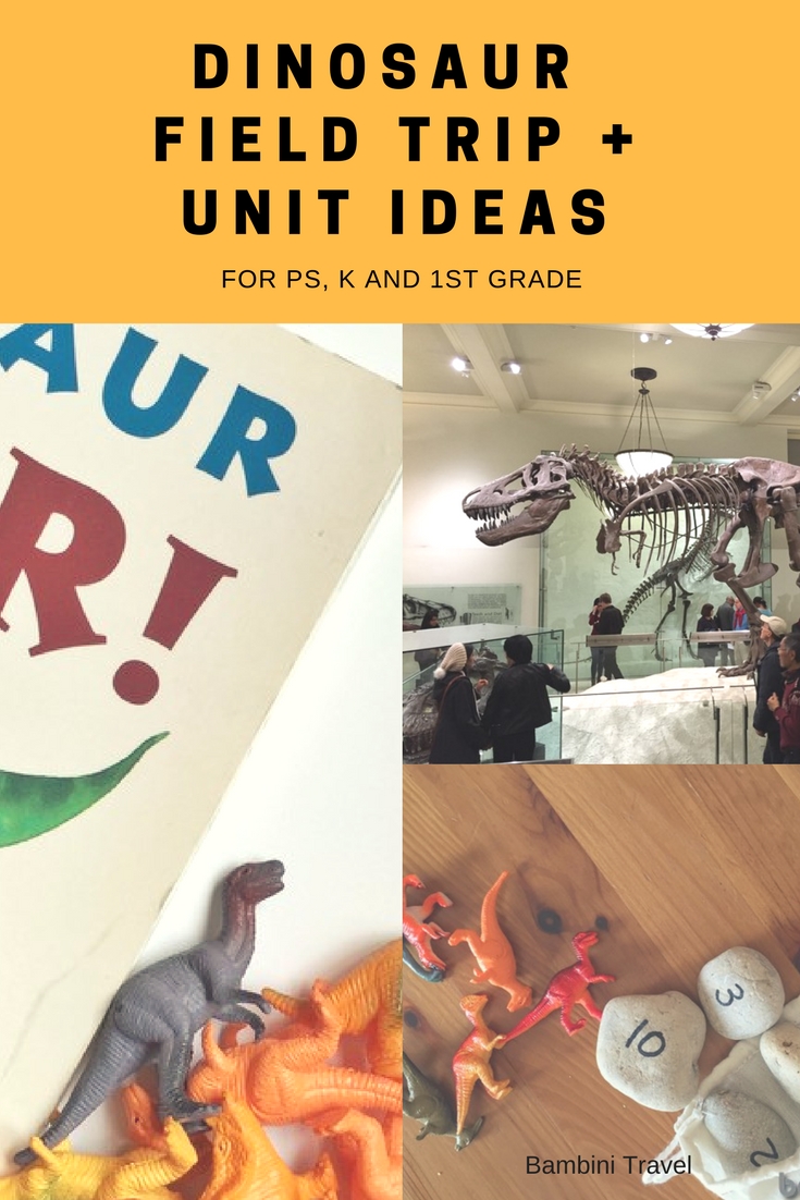 Dinosaur Field Trip Tips and Unit Ideas for Preschool and Early Elementary School