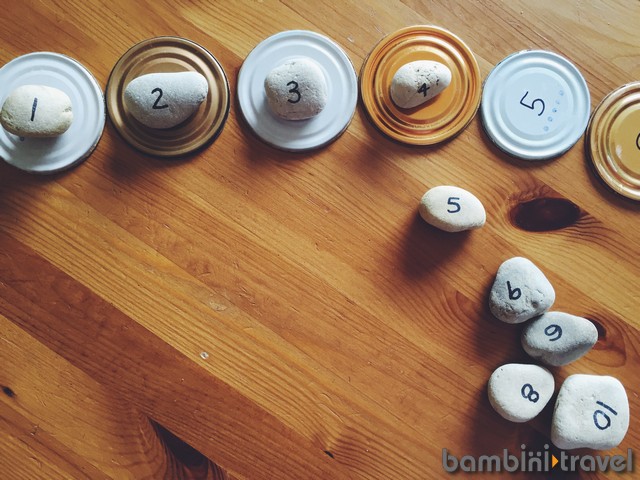 How to Make a Loose Parts Number Line