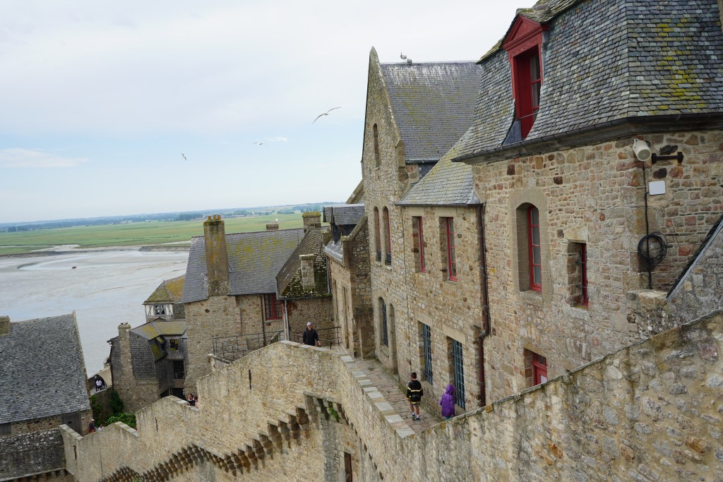 Mont Saint Michel in Normandy outside of Paris : photo by Bambini Travel
