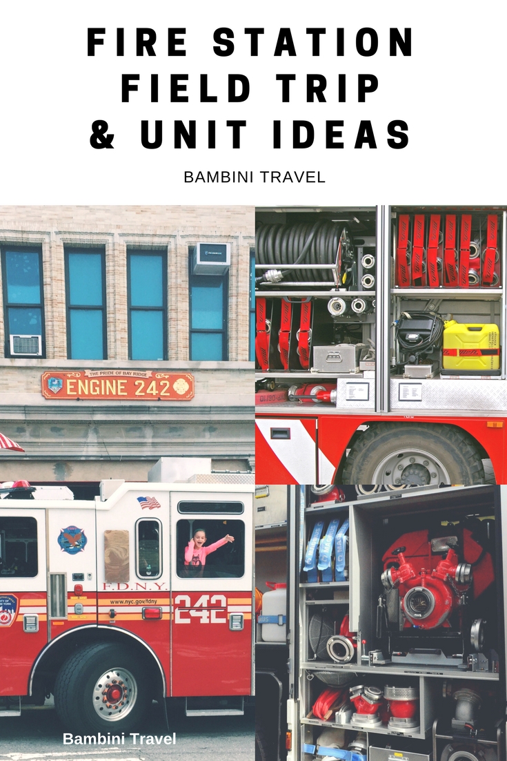 Fire Station Field Trip and Unit Ideas for Kindergarten and First Grade