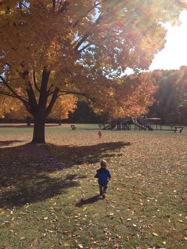 Fall Nature Walk with Toddlers and Preschoolers