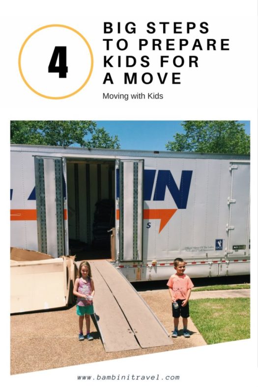 4 Steps to Prepare Kids for a Move