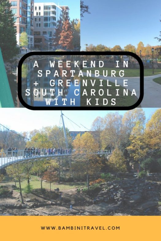 A Weekend in Spartanburg and Greenville South Carolina with Kids