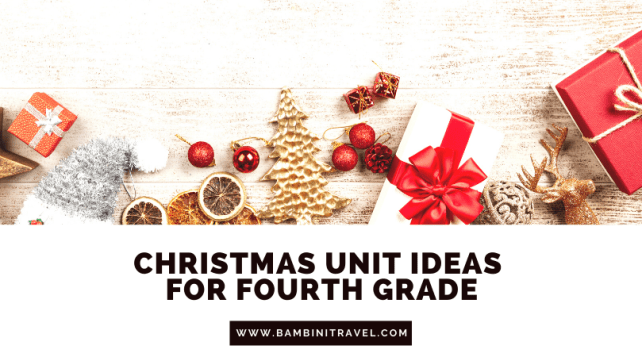Christmas Unit Ideas for Fourth Grade Homeschool from Bambini Travel