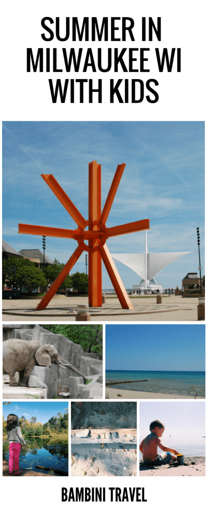 Kid Friendly Ideas for Families on Summer Weekend in Milwaukee WI with Kids #milwaukeewi #familytravel #kidfriendly