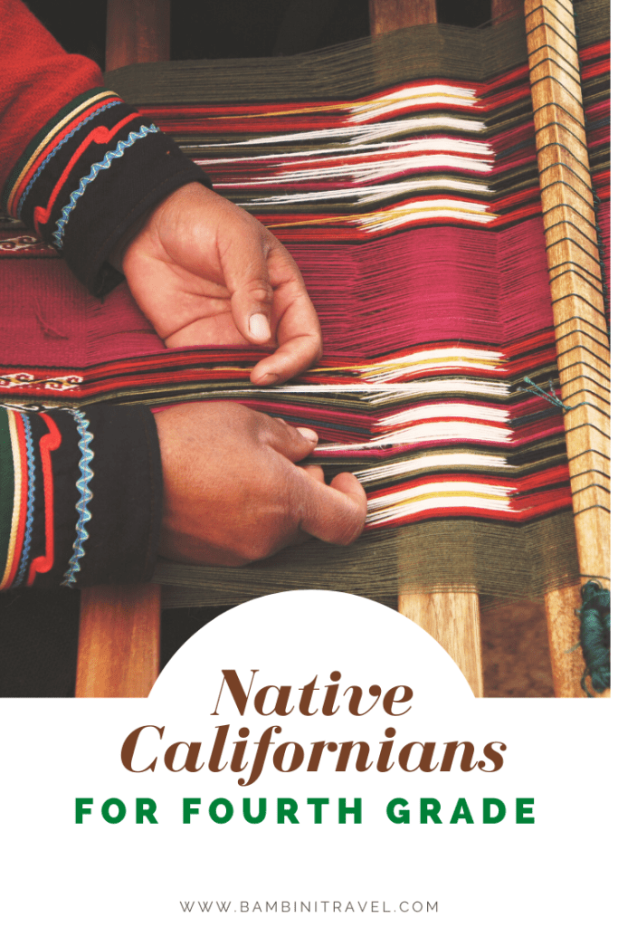 Native Californian Unit for Fourth Grade homeschool from Bambini Travel