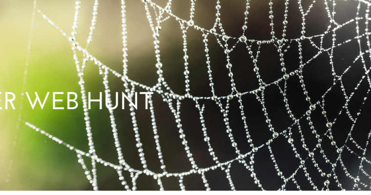 Spider Web Hunt with FREE Printable